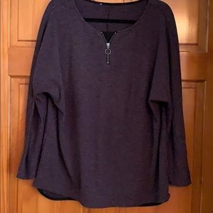 Stitch Fix Purple Pull Over Top